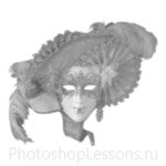 Кисти: маски для Фотошопа - кисть 36