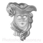 Кисти: маски для Фотошопа - кисть 58